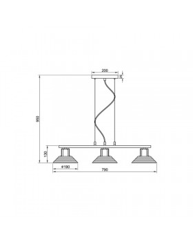 Подвесной светильник Vele Luce Intrigo VL5822P03-foto5