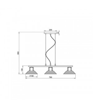 Подвесной светильник Vele Luce Intrigo VL5822P03-foto5