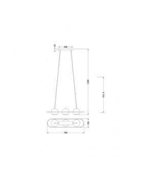 Подвесной светильник Vele Luce Helix VL5153P03-foto5