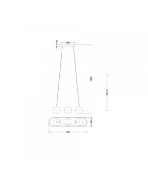 Подвесной светильник Vele Luce Helix VL5153P03-foto5