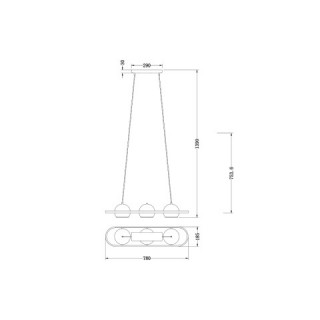 Подвесной светильник Vele Luce Helix  VL5153P03-foto5