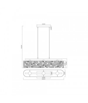 Подвесной светильник Vele Luce Simonetta VL4292P03-foto5