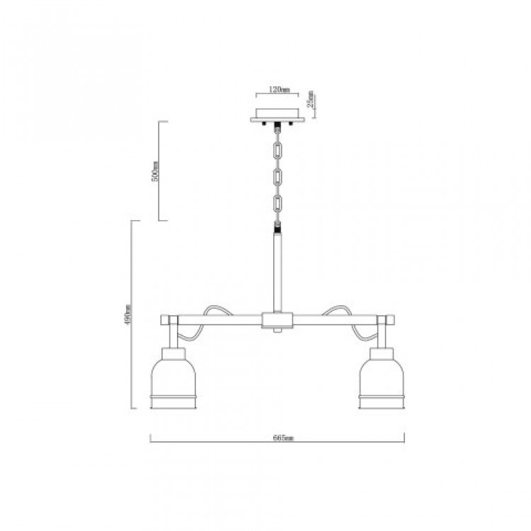 Подвесная люстра Vele Luce Calma VL2122L06