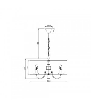 Подвесная люстра Vele Luce Soprano VL4194P05-foto6