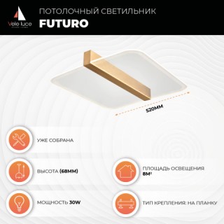 Потолочный светильник Vele Luce Futuro VL7224L21-foto5