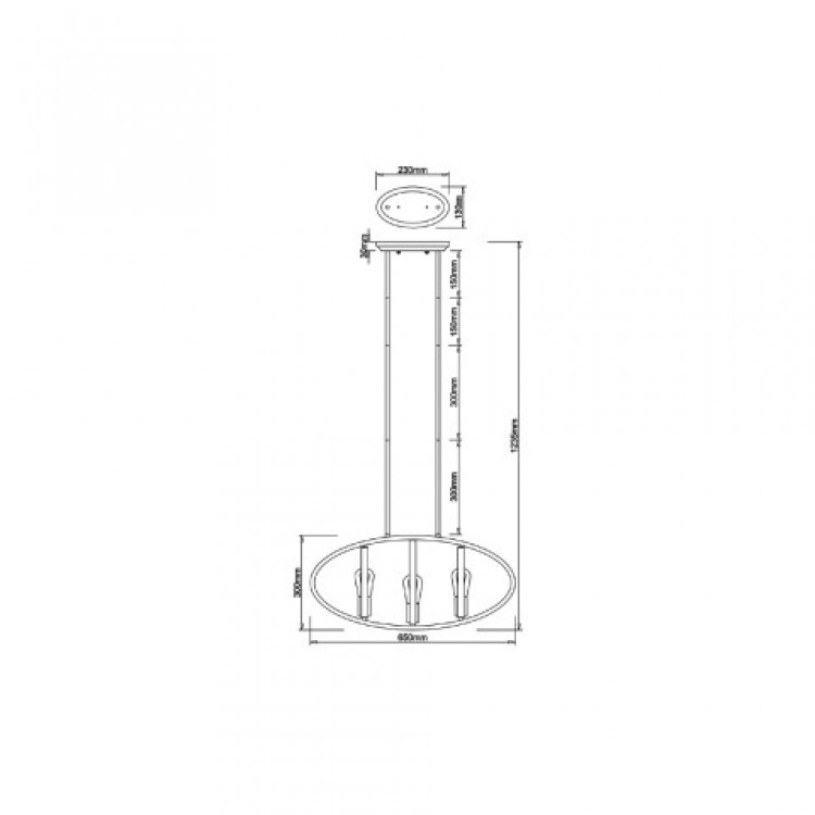 Подвесной светильник Vele Luce Olympic VL5115P03