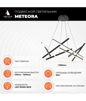 Подвесной светильник Vele Luce Meteora VL7232P07-foto5