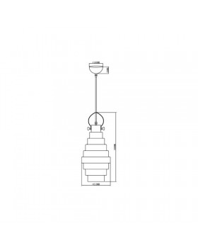 Подвесной светильник Vele Luce Genio VL5402P11-foto5