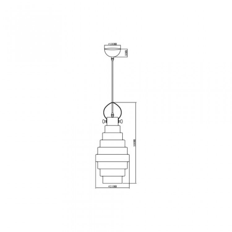 Подвесной светильник Vele Luce Genio VL5402P11