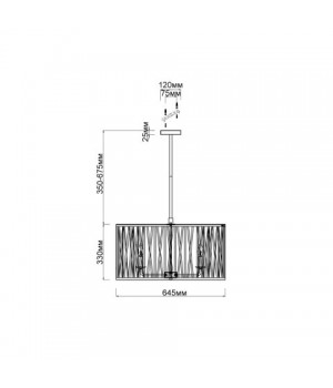 Подвесная люстра Vele Luce Merluzzo VL1482L06-foto3