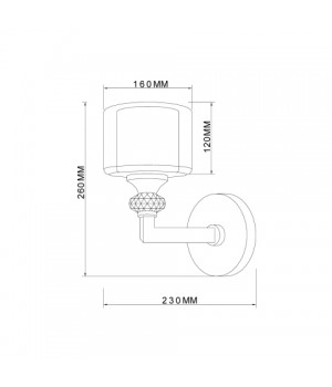 Бра Vele Luce Lotus VL1054W01-foto6