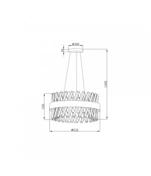 Подвесная люстра Vele Luce Calabria VL3073P21-foto7