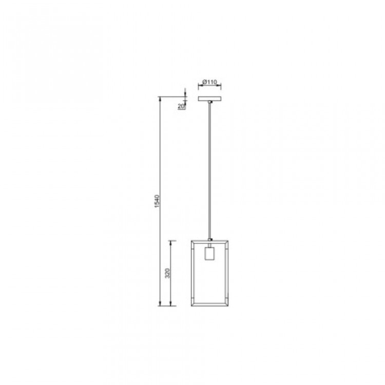 Подвесной светильник Vele Luce Palermo VL5023P12