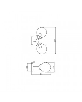 Бра Vele Luce Galassia VL1872W02-foto4