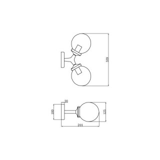 Бра Vele Luce Galassia VL1872W02-foto4