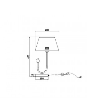 Настольная лампа Vele Luce Fabio VL1933N01-foto4