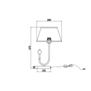 Настольная лампа Vele Luce Fabio VL1933N01-foto4