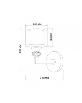 Бра Vele Luce Lotus VL1053W01-foto4