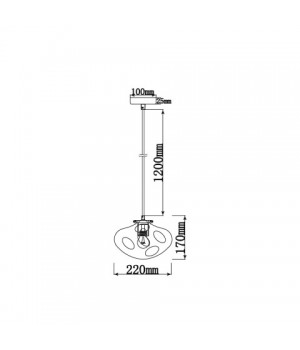 Подвесной светильник Vele Luce Alieno VL5352P11-foto6