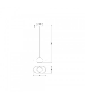 Подвесной светильник Vele Luce Helix VL5153P01-foto5