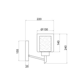 Бра Vele Luce Felice VL1425W01-foto4
