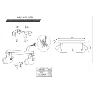 Спот Vele Luce Luigi VL8055S02-foto6