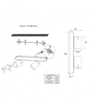 Спот Vele Luce Carrisi VL8067S02-foto3