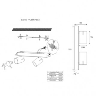 Спот Vele Luce Carrisi VL8067S02-foto3