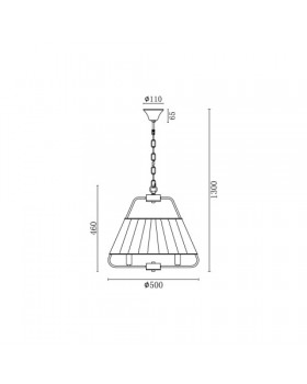 Подвесная люстра Vele Luce Isabella VL4254P05-foto4