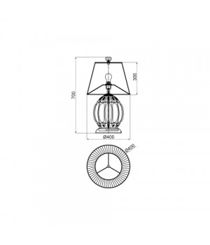Настольная лампа Vele Luce Helen VL4263N11-foto6