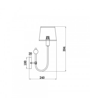 Бра Vele Luce Fabio VL1933W01-foto4