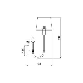 Бра Vele Luce Fabio VL1933W01-foto4