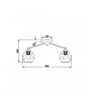 Потолочная люстра Vele Luce Furia VL1882L05-foto5