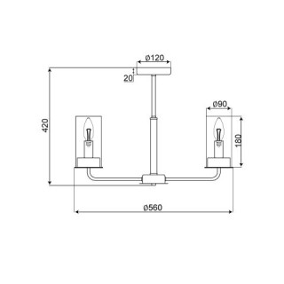 Потолочная люстра Vele Luce Licia VL1924L06-foto6