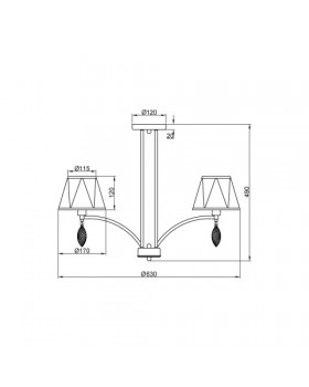 Потолочная люстра Vele Luce Sinfonia VL4184L06-foto7