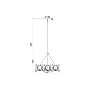 Подвесная люстра Vele Luce Stradivario VL4104P06-foto5
