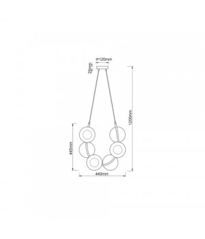 Подвесной светильник Vele Luce Astoria VL5004P61-foto5