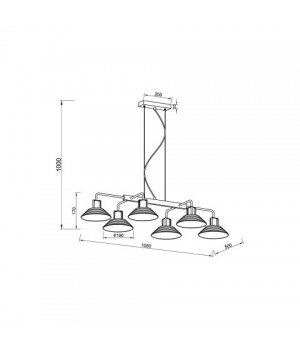 Подвесной светильник Vele Luce Intrigo VL5822P06-foto5