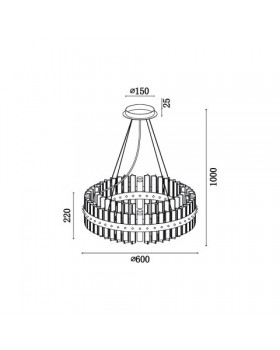 Подвесная люстра Vele Luce Venere VL3034P16-foto7