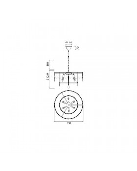 Подвесная люстра Vele Luce Breeze VL3263P06-foto6