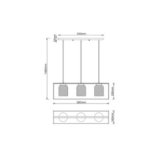 Подвесной светильник Vele Luce Morrison VL5472P03-foto5