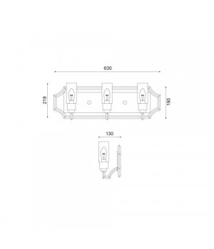 Бра Vele Luce Elsa VL4214W03-foto5