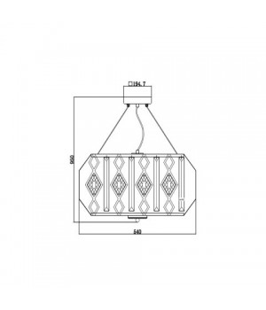 Подвесной светильник Vele Luce Buzzati VL2181P08-foto4