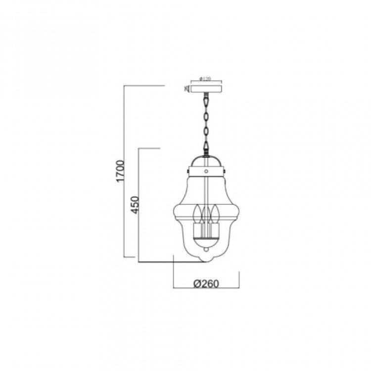 Подвесной светильник Vele Luce Satellitare VL5045P32