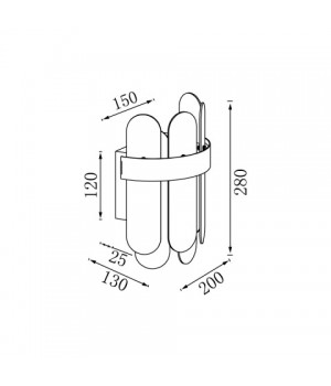 Бра Vele Luce Fantasma VL3195W02-foto5