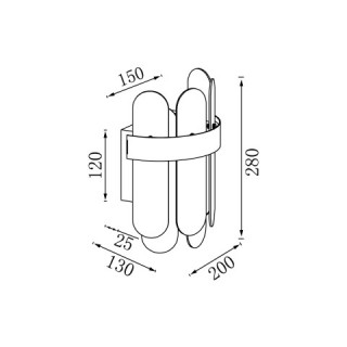 Бра Vele Luce Fantasma VL3195W02-foto5
