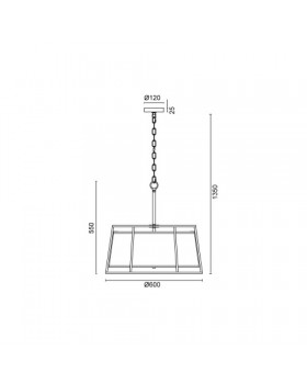 Подвесная люстра Vele Luce Linda VL4243P07-foto5