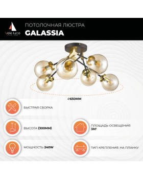 Потолочная люстра Vele Luce Galassia VL1872L06-foto4