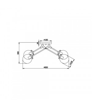 Потолочная люстра Vele Luce Galassia VL1872L06-foto5