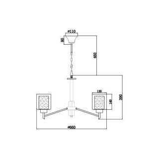 Подвесная люстра Vele Luce Felice VL1425L06-foto6